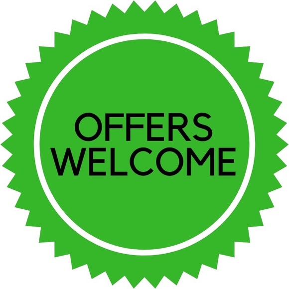 none Other - Reasonable offers welcome! none Other - Reasonable offers welcome!